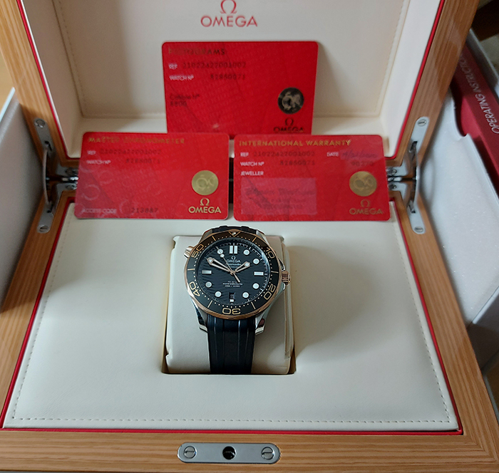 Omega Seamaster Diver 300M Co-Axial Wristwatch Ref. 210.22.42.20.01.002